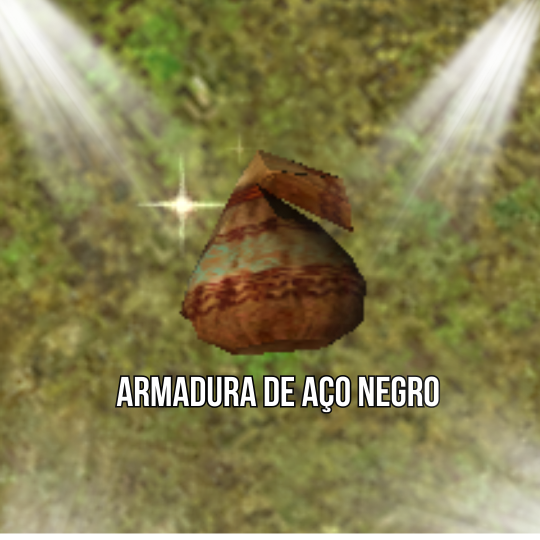 Dropar Armadura Aço Negro